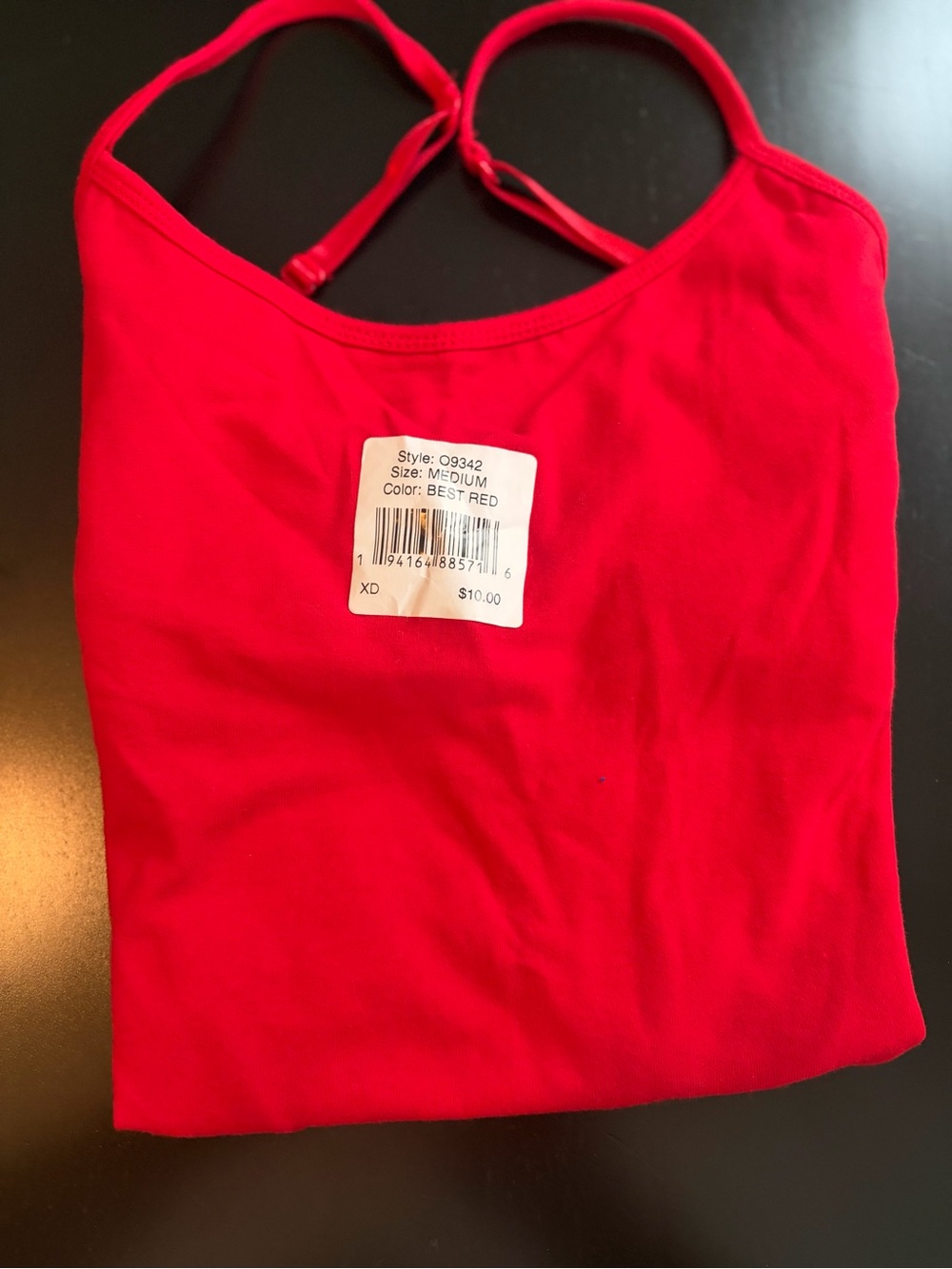 Hanes Women's Red Camisole Tank Top